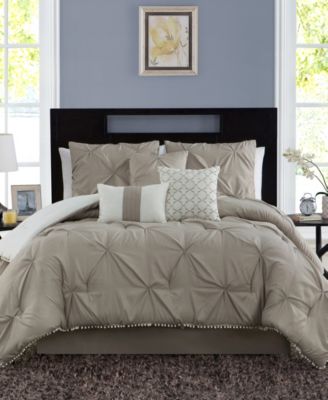Pom-Pom Twin 6 Piece Comforter Set