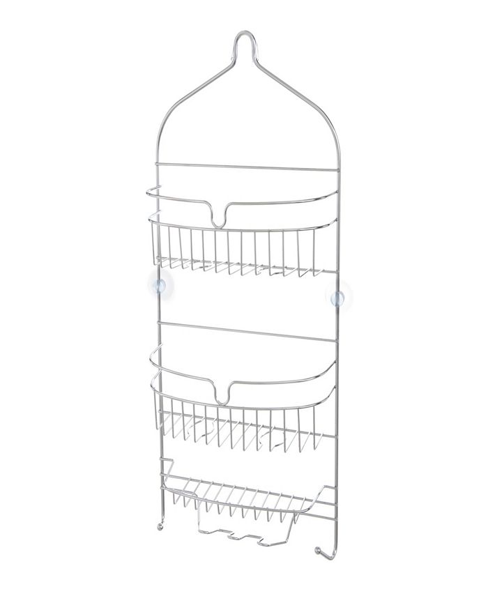 Shower Caddy Hanging over Shower Head Rust Roof Shower Organizer with –  TreeLen