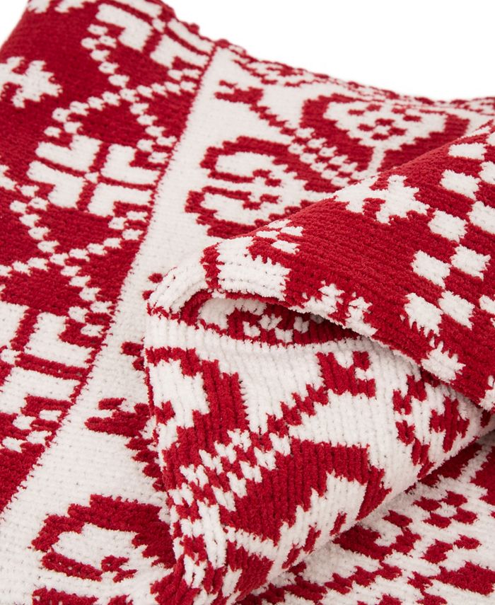 Glitzhome Knitted Throw Blanket Macy's