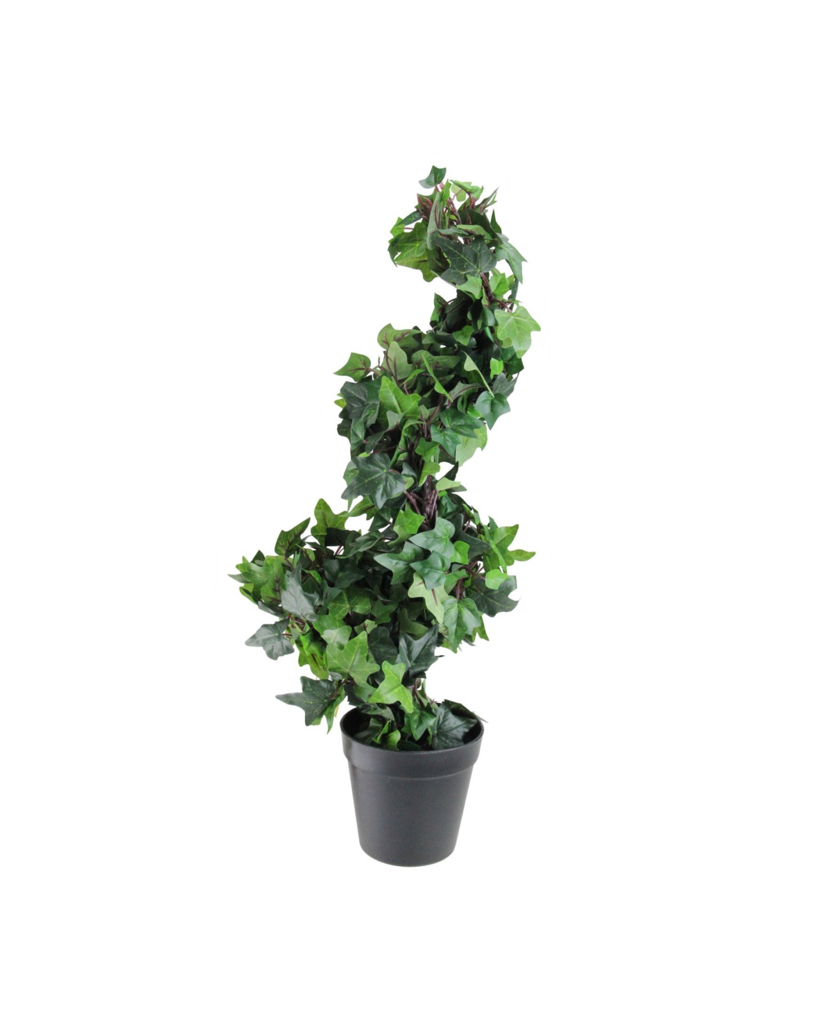Northlight Potted English Ivy Spiral Artificial Topiary Christmas Tree In Green