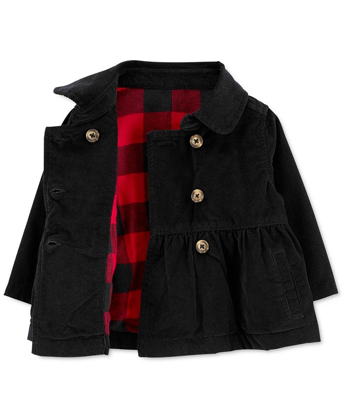 Carter's Baby Girls Corduroy Peacoat Macy's