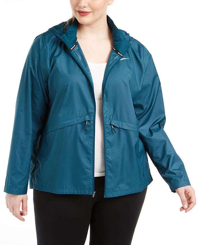 Nike Plus Size Essential Hooded Running Jacket & Reviews - Jackets & Blazers Plus Sizes -