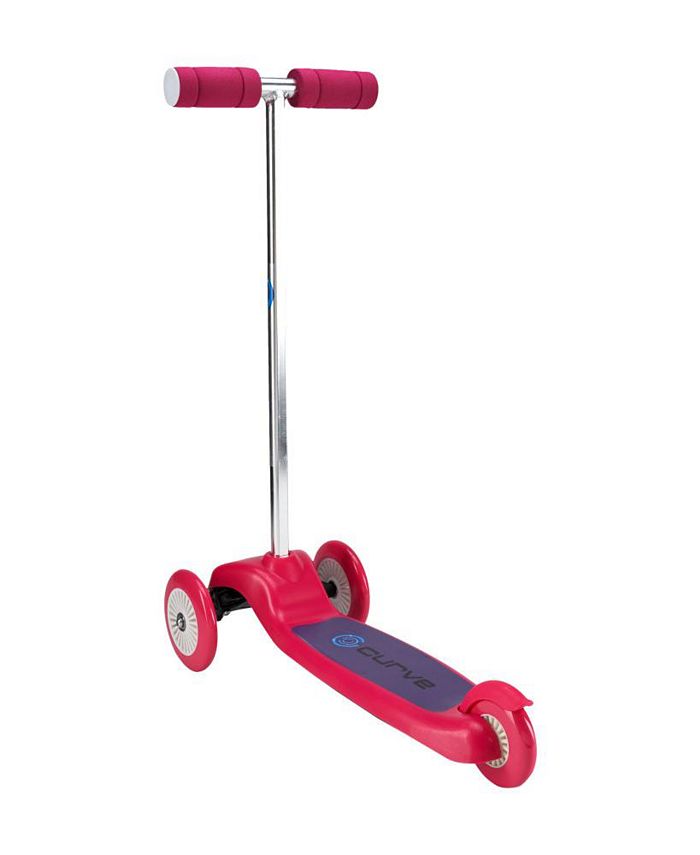 Curve 3 Wheel Tilt & Turn Scooter Pink Macy's
