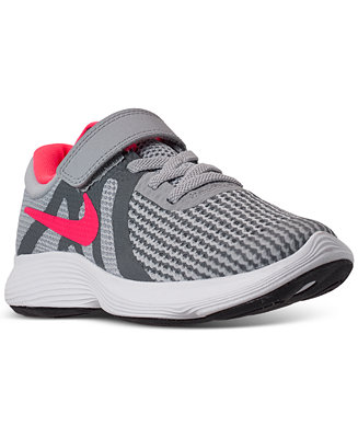 Nike Little Girls' Revolution 4 Athletic Sneakers from Finish Line ...