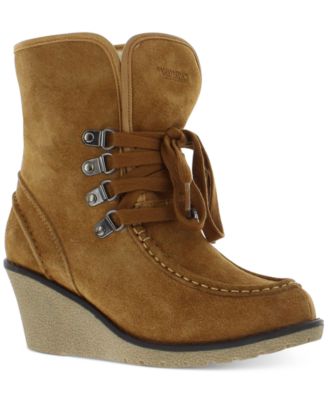 Sasha Lace-Up Cold-Weather Moon Boots 