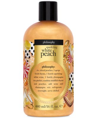 philosophy - Sparkling White Peach Shower Gel, 16-oz.