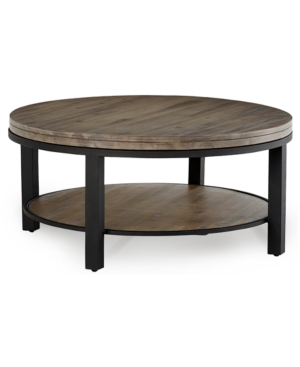 FURNITURE CANYON ROUND COFFEE TABLE, CREATED FOR MACY'S