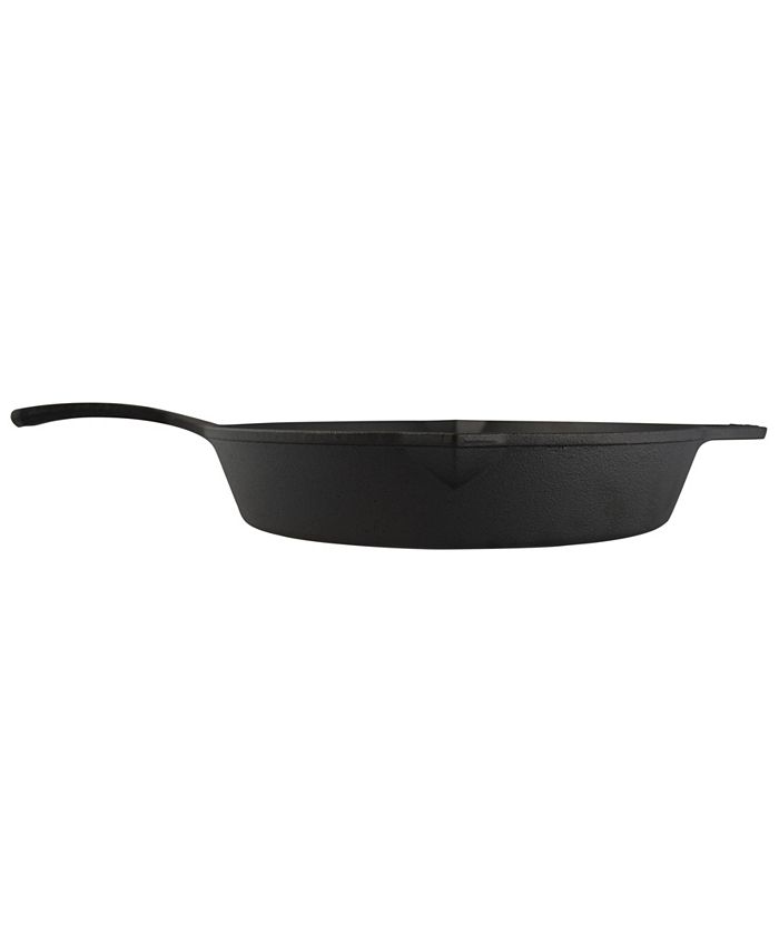 TF118E 12 Inch Pre Seasoned Cast Iron Skillet by Taste of Home