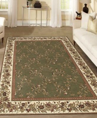 Pesaro Green Area Rug Collection