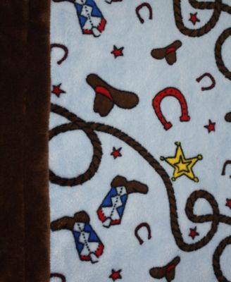 Minky Baby Boy Blanket