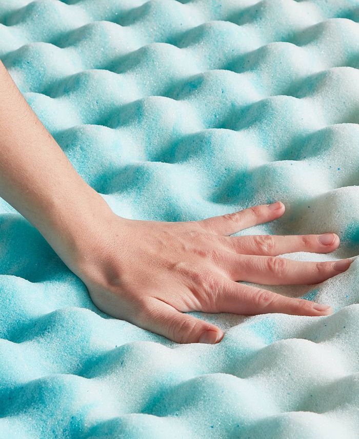 Lucid 3" Convoluted Gel Topper, King Macy's