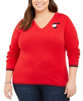 macy's plus size tommy hilfiger