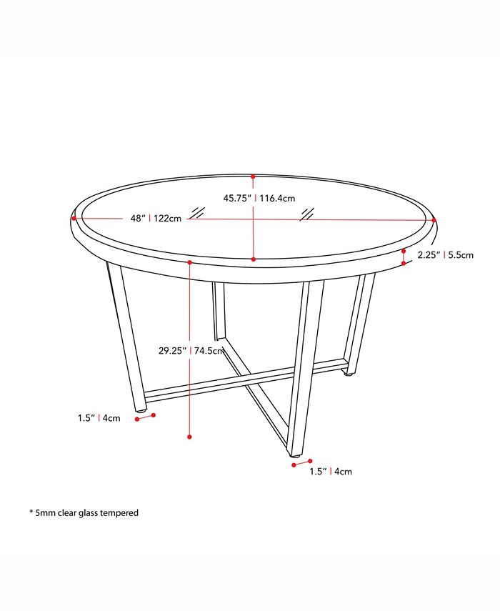 CorLiving Distribution Parkview 5 Piece Wide Rattan Wicker Patio Dining Set Macy's