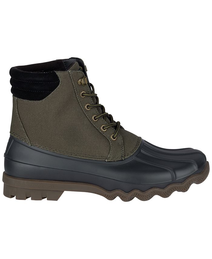 sperry men's avenue waterproof duck boots