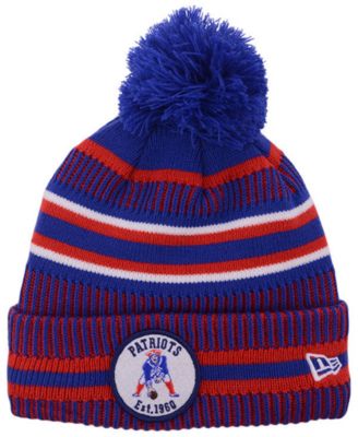 patriots knit hat