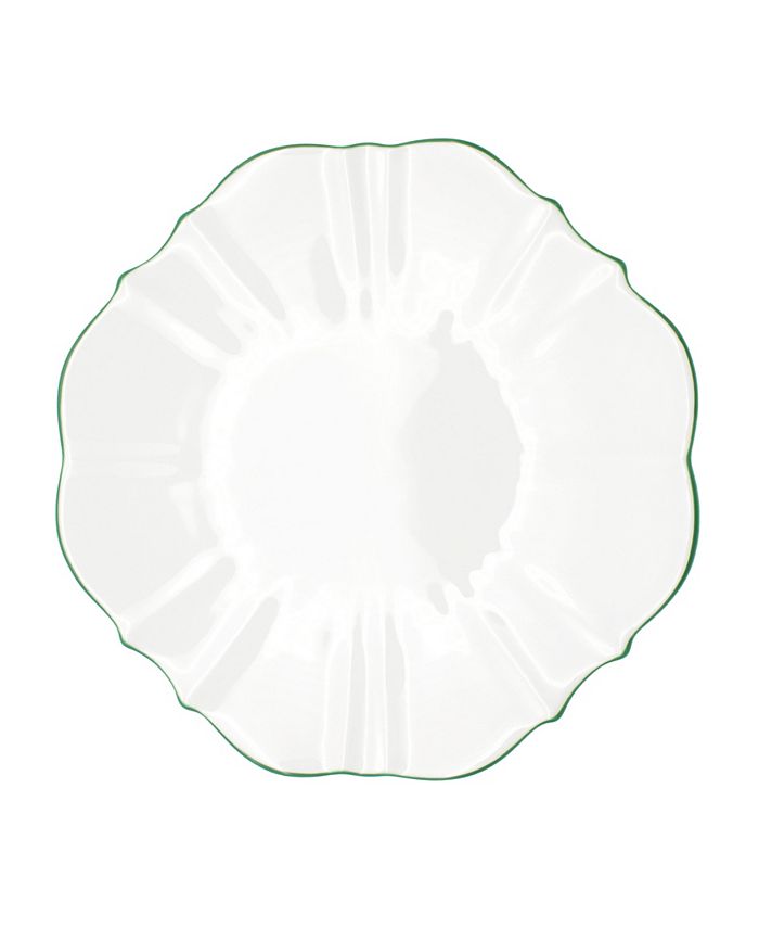 Twig New York - Amelie Forest Green Rim 13" Charger Plate