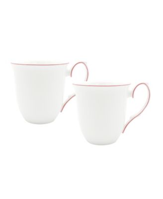 Twig New York - Amelie Roseate Rim Set of Two Mugs