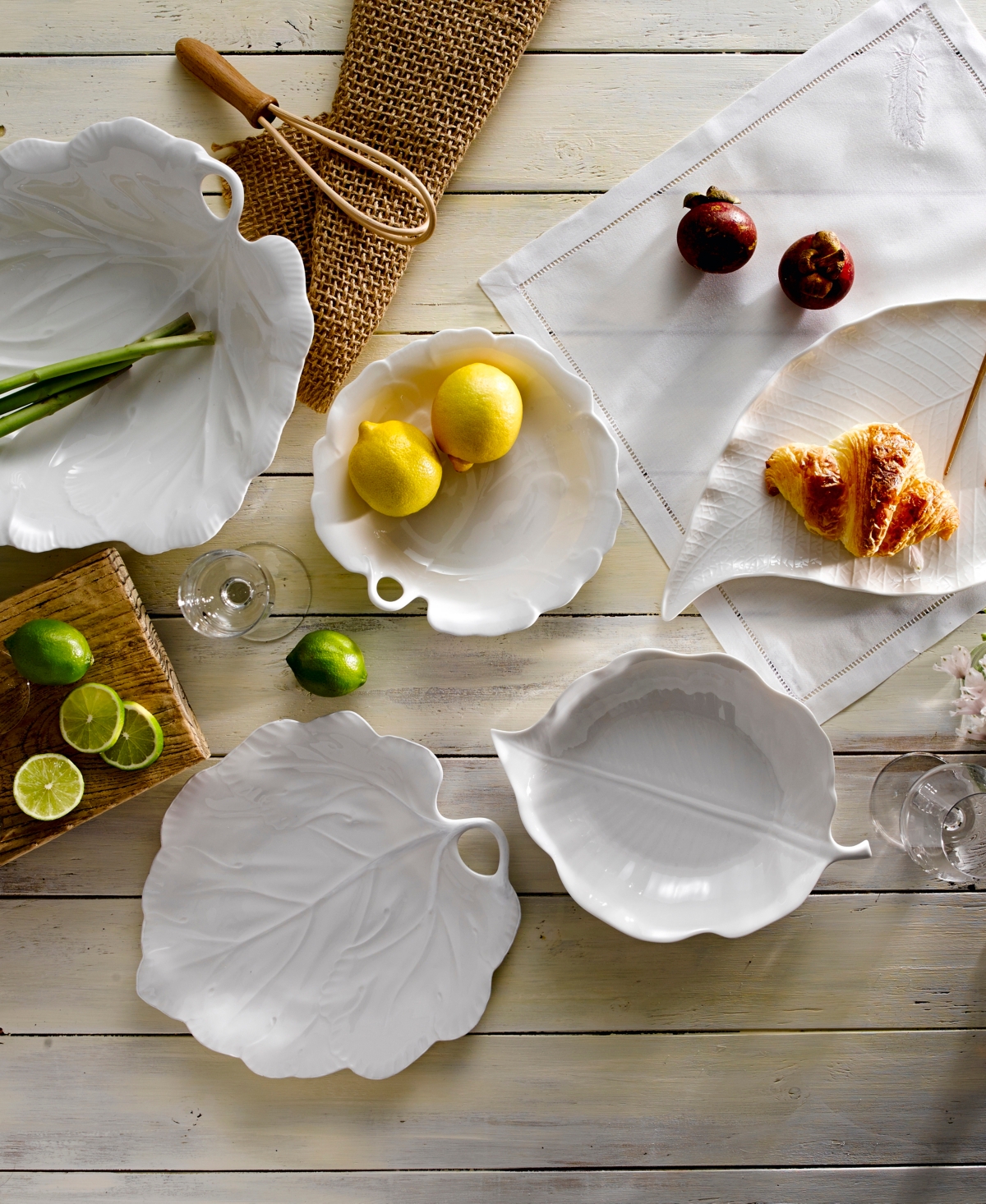 Twig New York Foliage Serving Bowl