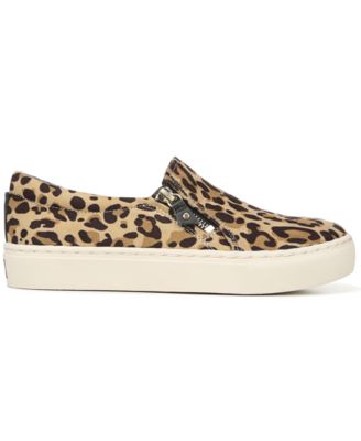 dr scholl's leopard slip on sneakers