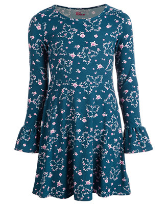 Epic Threads Big Girls Butterfly-Print Dress, Created for Macy's - Macy's