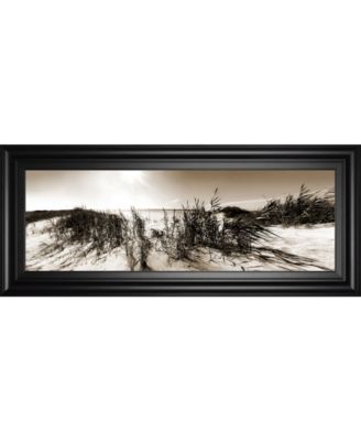 The Wind in The Dunes I by Noah Bay Framed Print Wall Art - 18" x 42"