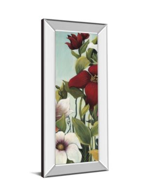 Efflorescence by Maja Mirror Framed Print Wall Art - 18" x 42"