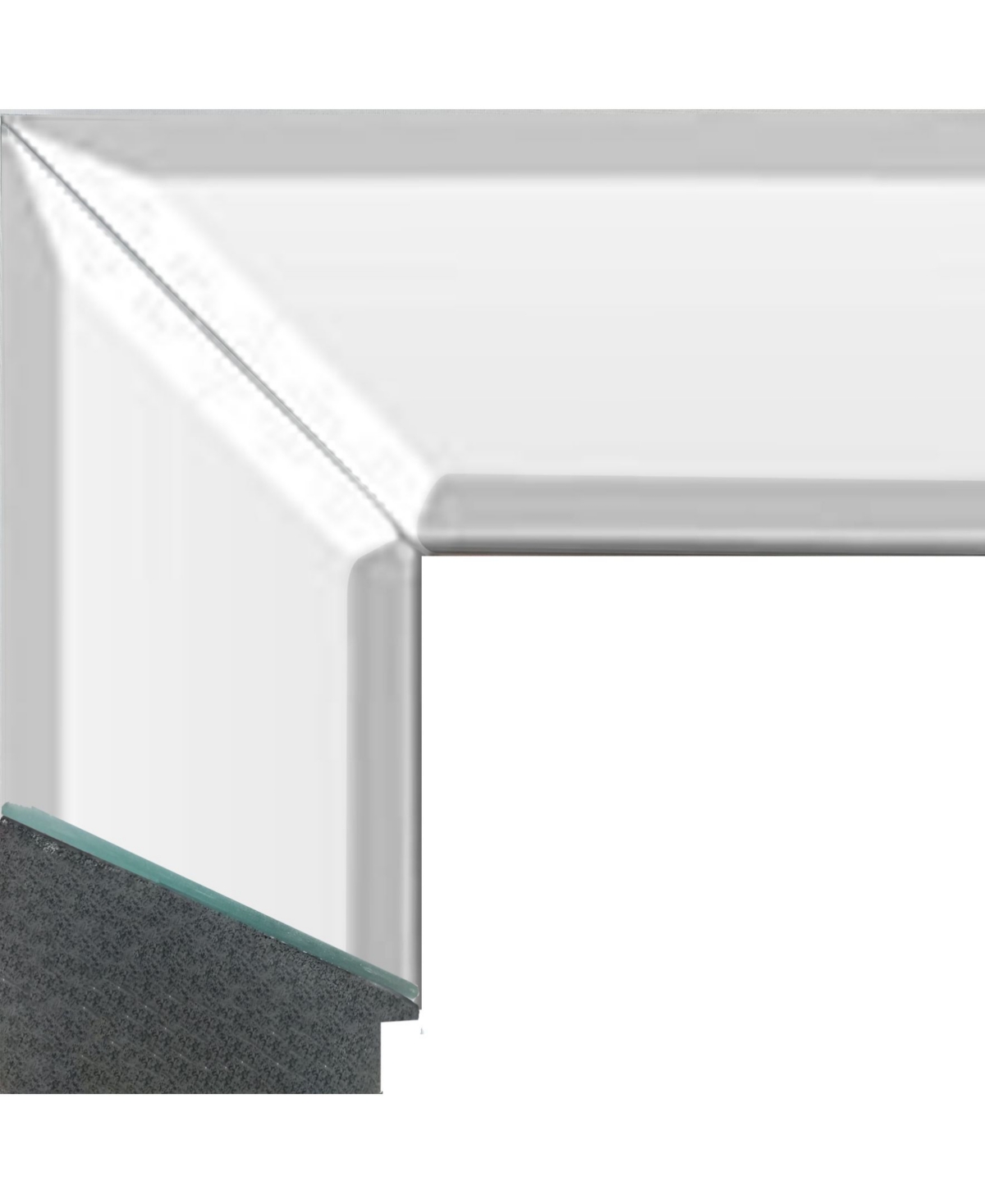 Classy Art Circles Panel I by Jeni Lee Mirror Framed Print Wall Art - 18