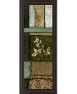 Elements of Nature I by Norm Olson Framed Print Wall Art - 18" x 42"
