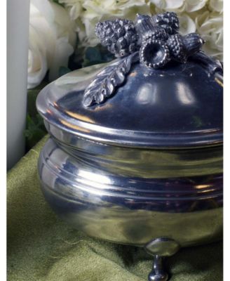 Pewter Acorn Sauce Bowl