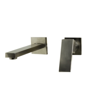 Alfi Brand Brushed Nickel Single Lever Wallmount Bathroom Faucet Bedding In Chrome