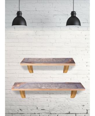 Agate Wall Shelf 24"