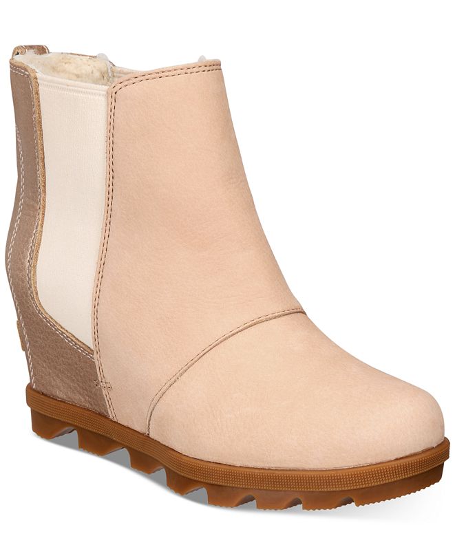 women's joan of arctic wedge ii waterproof chelsea booties