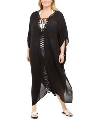 plus size maxi cover up