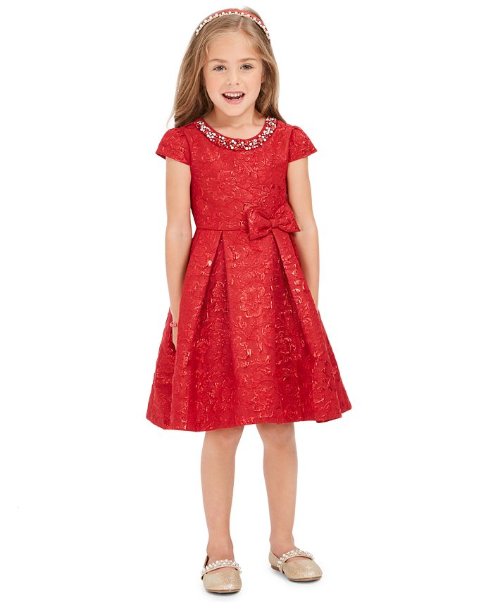 Rare editions brocade dress on sale