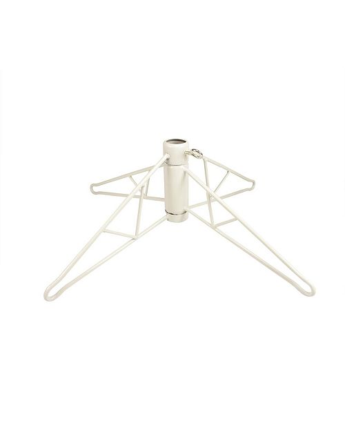 Northlight White Metal Christmas Tree Stand For 12 15 Artificial Trees Reviews All Holiday Lane Home Macy S