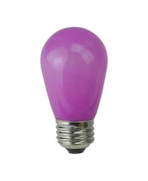 Northlight Pack Of 25 Opaque Led S14 Purple Christmas Replacement Bulbs