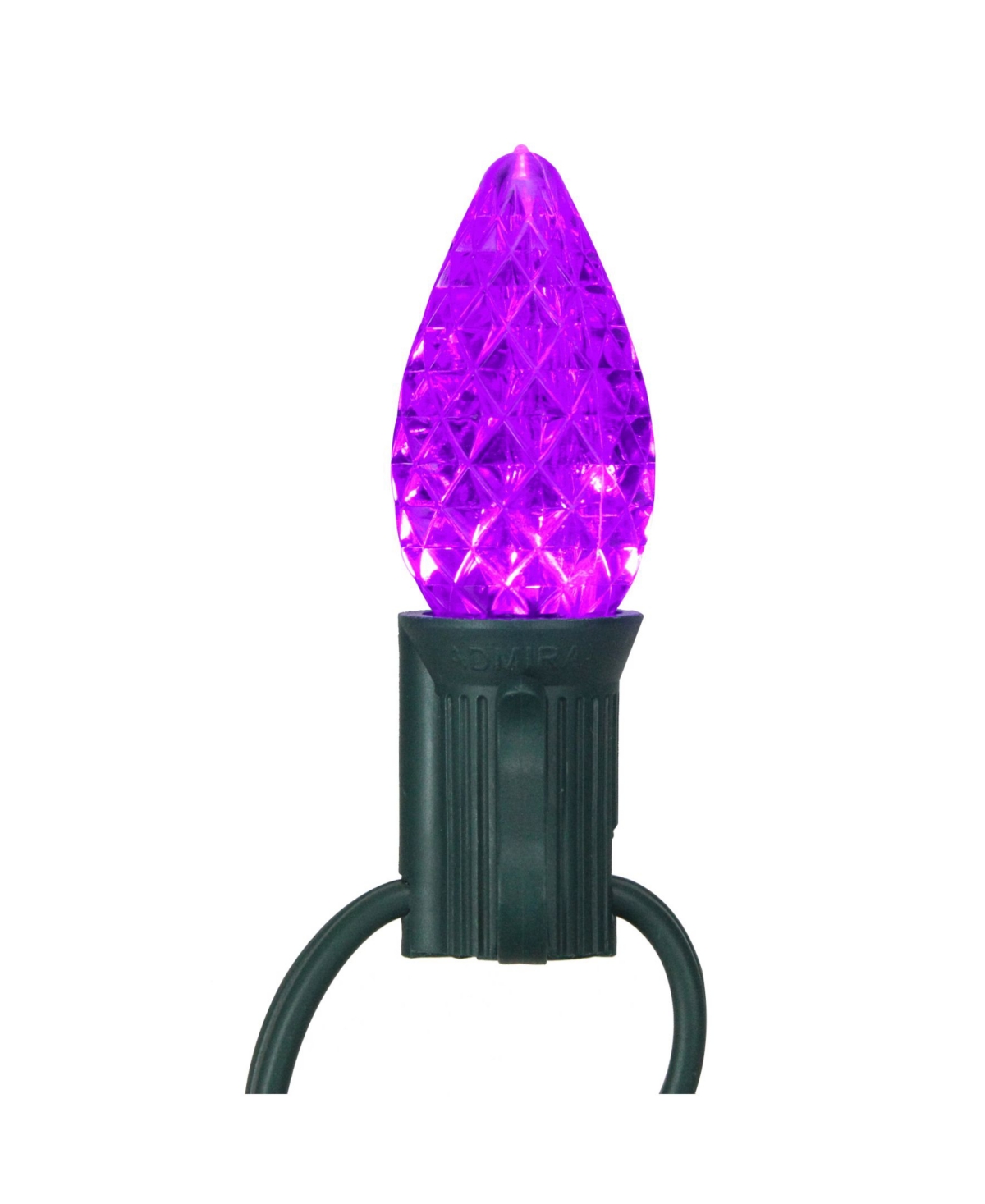 Northlight Pack of 25 Faceted C7 LedColor Christmas Replacement Bulbs - Multi