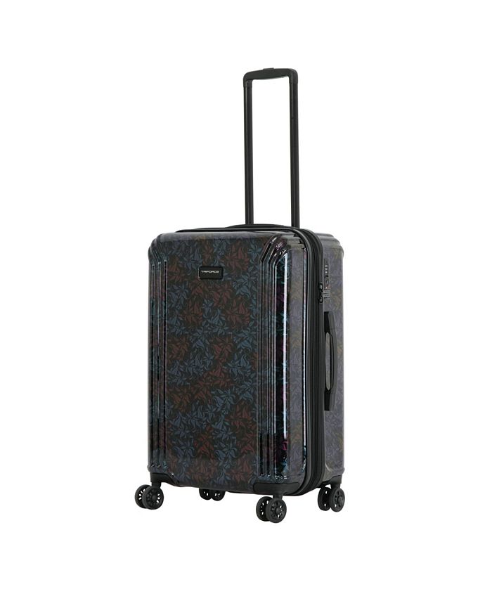 Triforce Luggage Triforce Lumina 26" Spinner Iridescent Floral Print