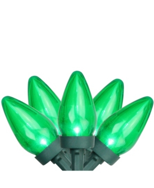 Northlight Set of 25 Green Led C7 Christmas Lights - Green Wire