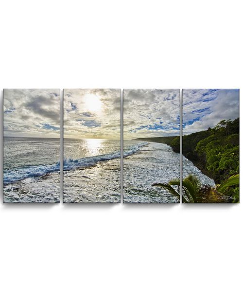large framed coastal wall art