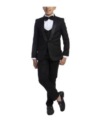 Toddler Boy's 5-Piece Slim Fit Shawl Tuxedo Set