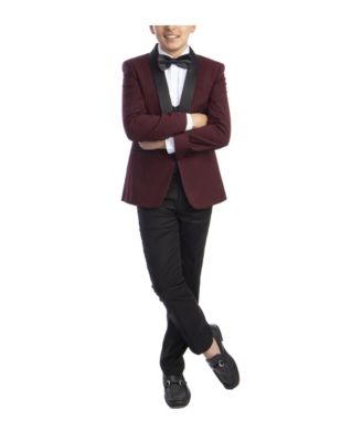 Big Boy's 5-Piece Slim Fit Shawl Tuxedo Set