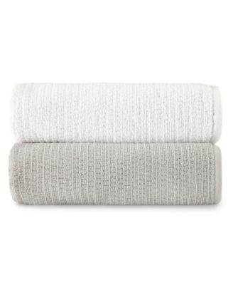 ED Ellen Degeneres Joy Solid Organic Cotton 3 Pc. Towel Set Macy s