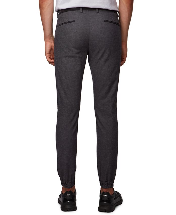Hugo Boss BOSS Men's Cuffed SlimFit Trousers Macy's