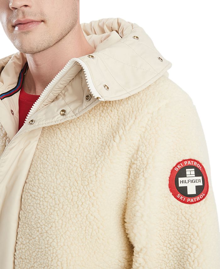 Tommy Hilfiger Men's Jowen Hooded Fleece Snorkel Jacket with Removable