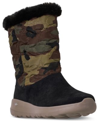 macy's skechers boots