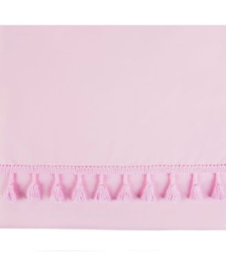 crib skirt with tassels