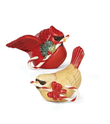 Lenox - Winter Greetings Bird Figurine Salt and Pepper Set