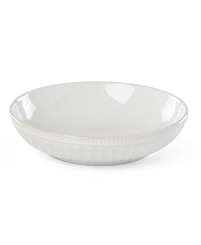 Lenox French Perle Groove White Pasta Bowl Macy's