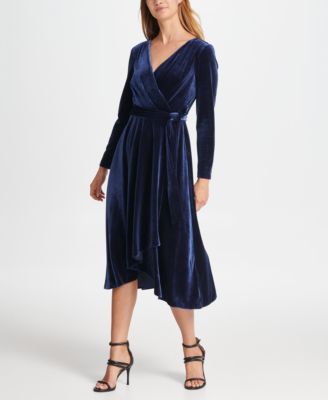 v wrap dress